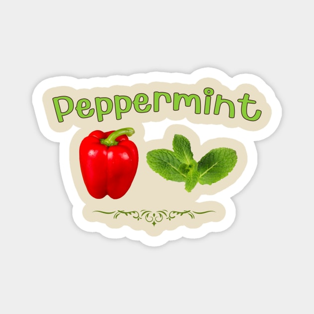 Peppermint Magnet by Sandpod