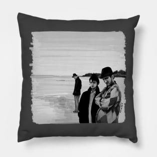 Stranger than Paradise Illustration Pillow