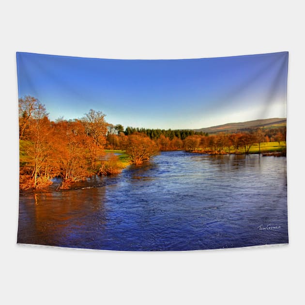 River Tay at Aberfeldy Tapestry by tomg