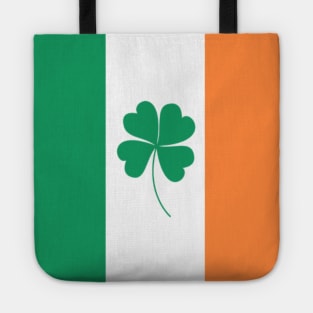 IRISH flag Ireland Shamrock St Patricks Day Tote