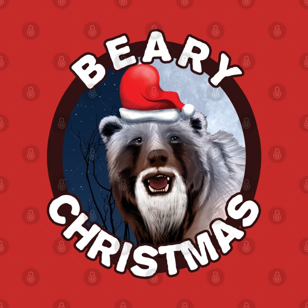 Beary Christmas Santa Claus Bear by TMBTM