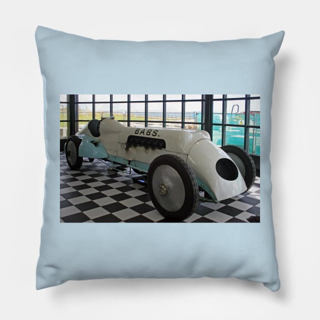 BABS - A World Land Speed Record Holder Pillow by RedHillDigital