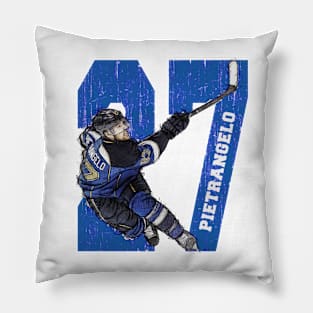 Alex Pietrangelo St. Louis Sketch Pillow