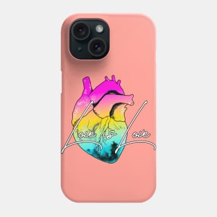 Love is Love Pansexual Phone Case