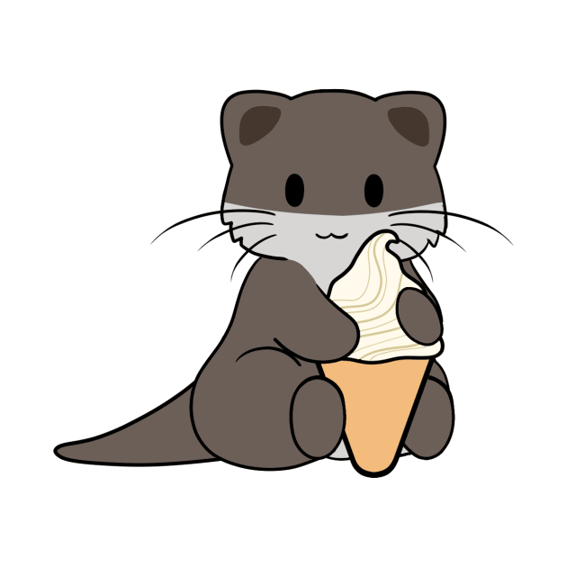 Otter Ice Cream by BiscuitSnack