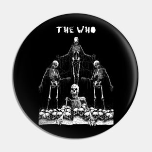 Skull Thewho Controller Pin