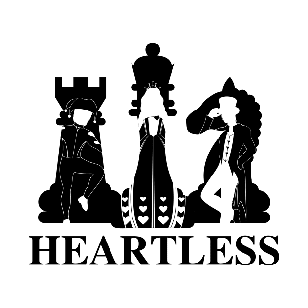 Heartless Chess Pieces by The Happy Writer