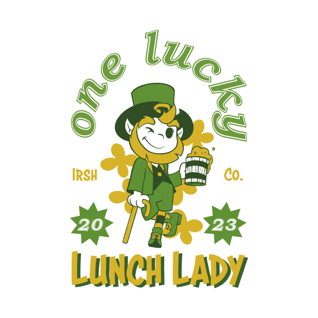 St. Paddy's DayOne Lucky Lunch Lady by star trek fanart and more