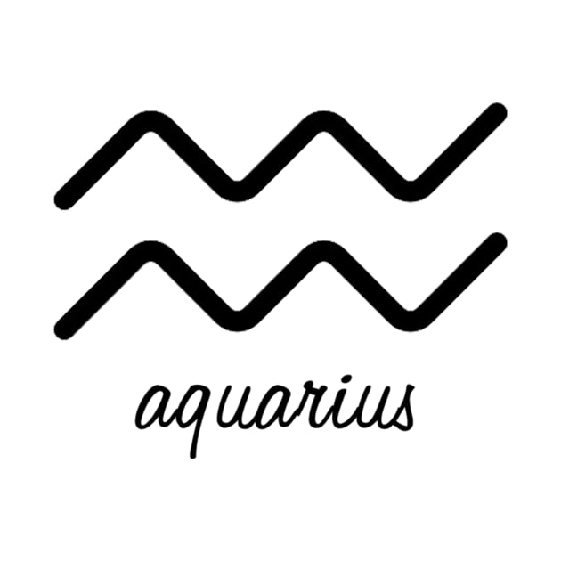 Aquarius Symbol by lolosenese