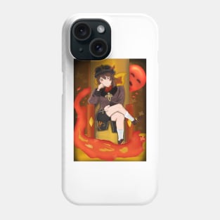 Hu Tao Domain Expansion Phone Case