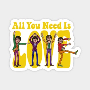 All You Need Is Love - Yellow Magnet