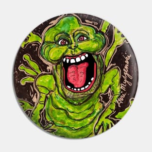 Slimer The Mean Green Ghost Pin