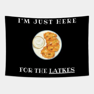 I'm just here for the latkes Tapestry