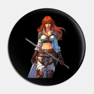 Anime Red Sonja Warrior Queen Pin