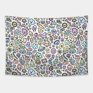 A World Of Doodles Tapestry