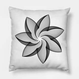 Spiral Flower Pillow