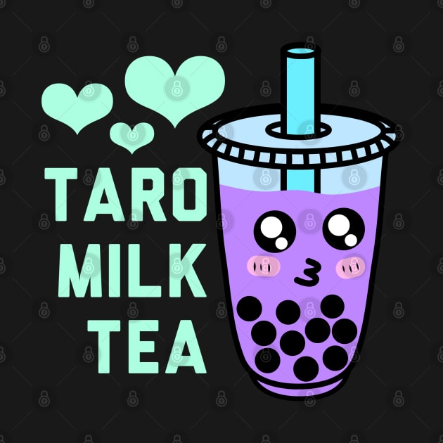 Taro Milk Tea Boba by faiiryliite