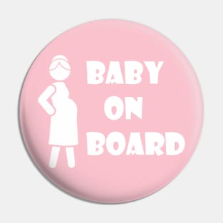 Baby on Board Pin