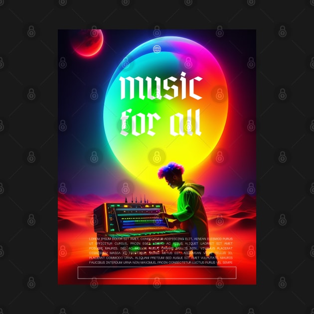 Music for all cute boy make music in the desert with beautiful moon view by Nasromaystro