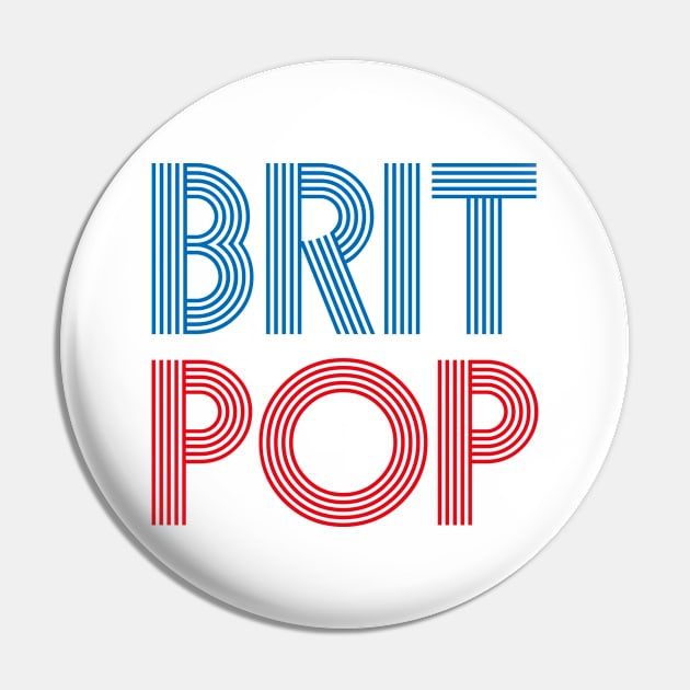 BRITPOP Pin by eyesblau