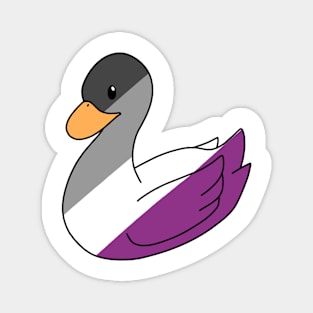 Light Asexual Duck Magnet