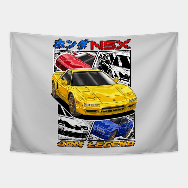 Nippon JDM Honda NSX Tapestry by Guyvit