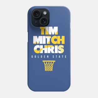 Golden State Throwback Basketball Phone Case