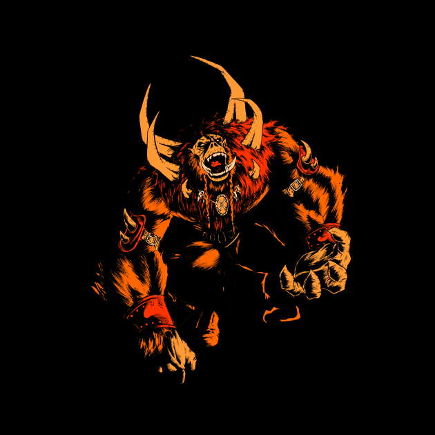 Beastman by JonathanGrimmArt