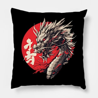 japanese dragon Pillow