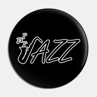 Jazz Saxophone Pin