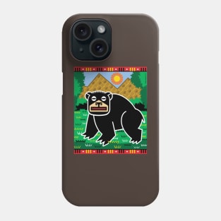 Big Black Bear Forest Phone Case