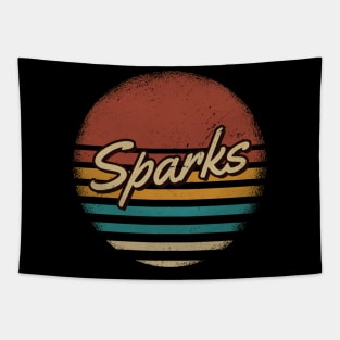 Sparks Retro Tapestry