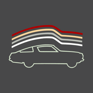 1965 Plymouth Barracuda silhouette T-Shirt