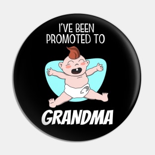 Promoted to Grandma Pin