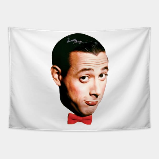 pee wee herman Tapestry by guilhermedamatta