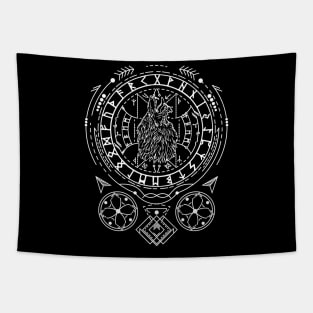 Fenrir | Norse Pagan Symbol Tapestry