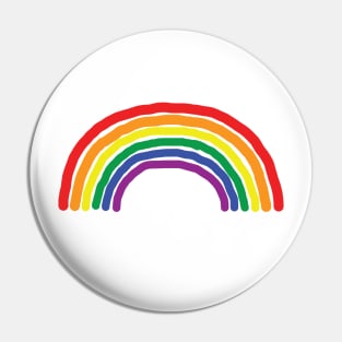 Rainbow Color like Pride Flag Pin