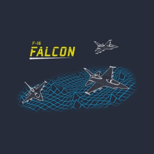 Vintage F-16 Falcon Fighter Jet T-Shirt