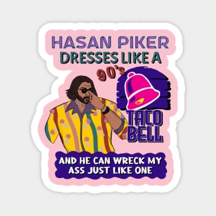 Hasan Bell Open 24/7 Magnet