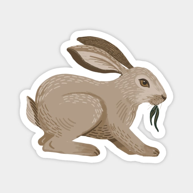 Hare Magnet by Rebelform