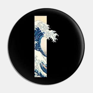 The Great Wave Stripe T Pin