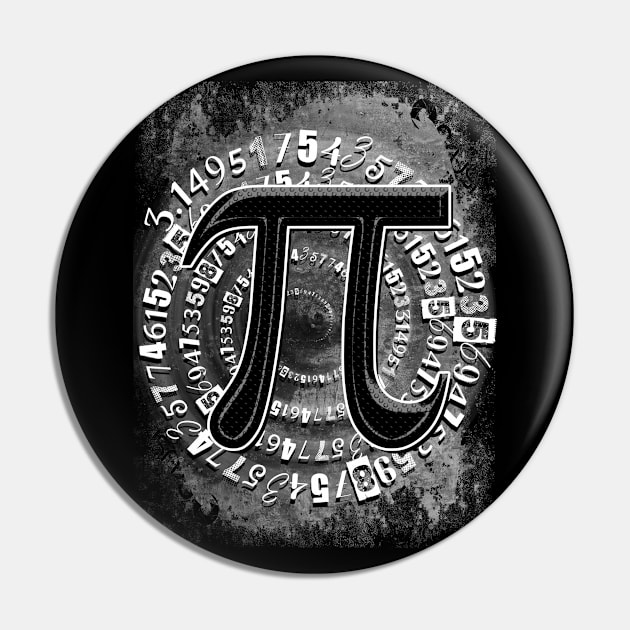 Pi T-Shirt 3,14 Pi Number Symbol Math Science Gift Pin by aeroloversclothing