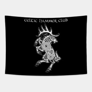 Celtic Elk Rampant Tapestry