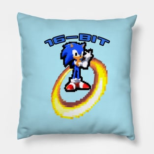 16 Bit Retro - Sonic The Hedgehog Pillow