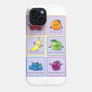 Uplifting Fruit Puns Phone Case