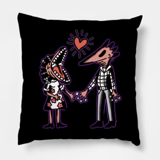 Married ghosts Pillow