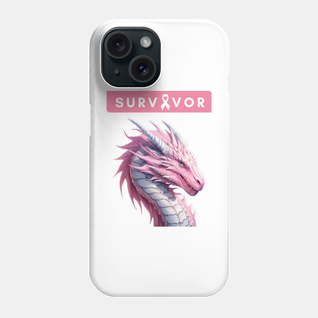 Cancer Survivor - Release the Dragon Within! Phone Case by Mystik Media LLC