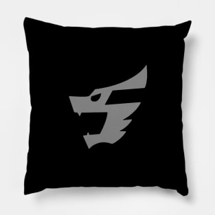 Black Wolf 5 Pillow