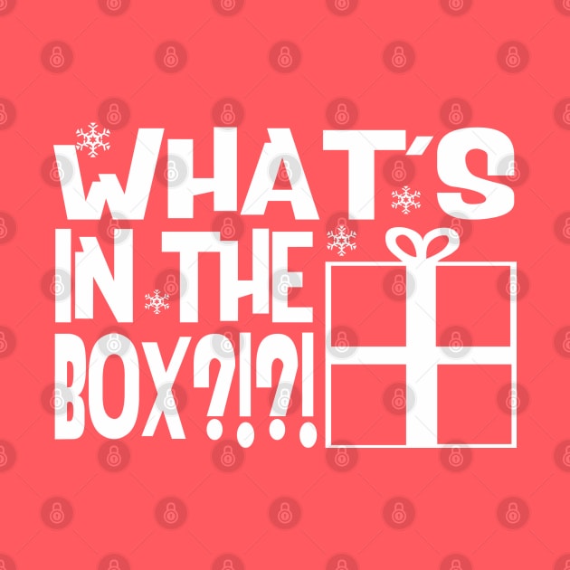 What's In The Box?!? by PopCultureShirts