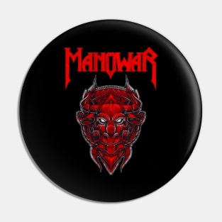 Manowar"King of Kings" Pin